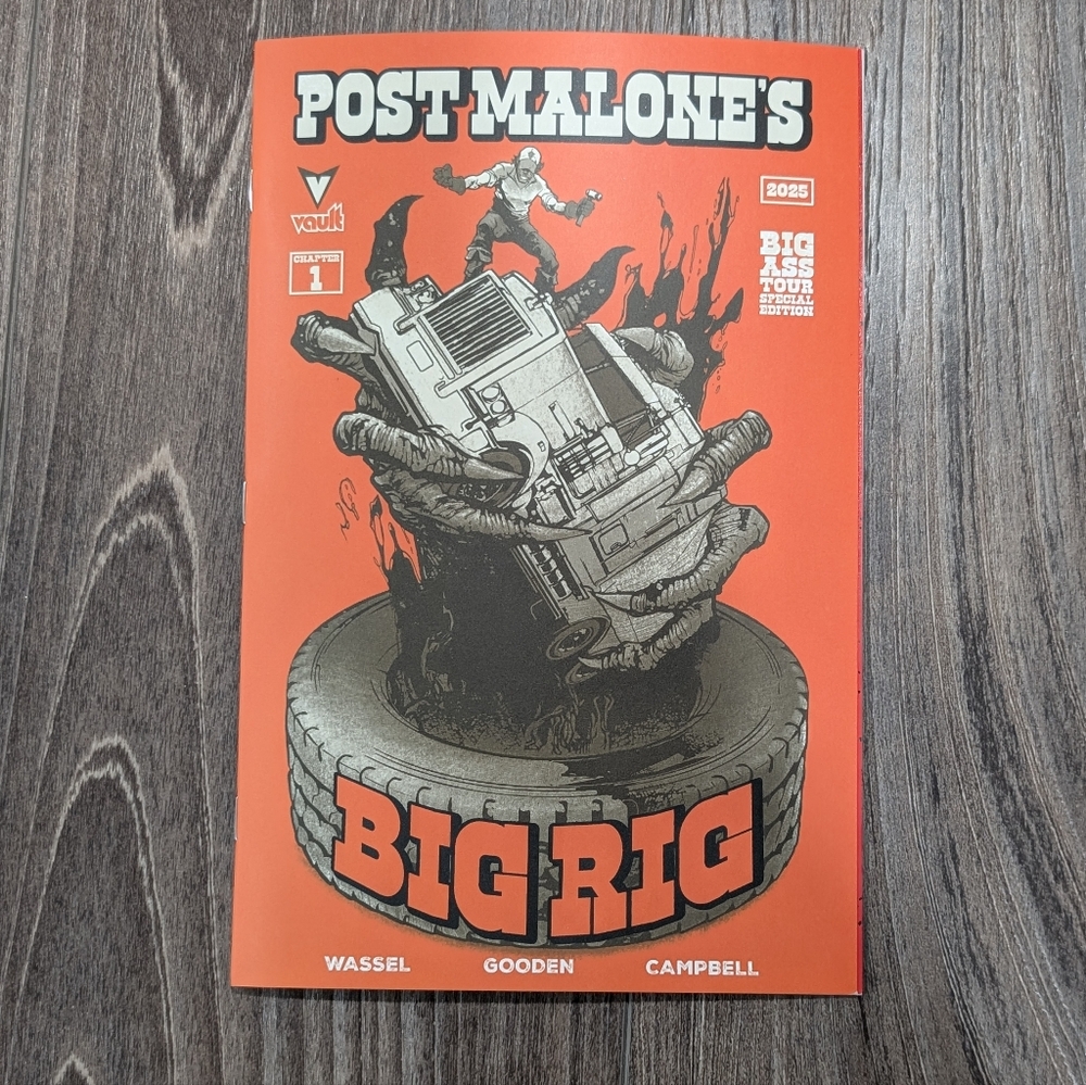 Post Malone's Big Rig Comic Book
